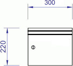 Boîte aux lettres grande capacité